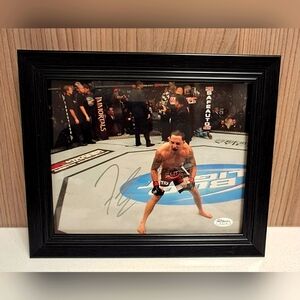 UFC FRANKIE EDGAR SIGNED PHOTO